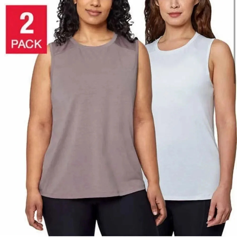 Mondetta Ladies Active Tank Top, 2-Pack NWT
